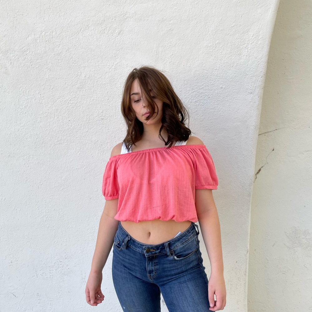 Pink top
